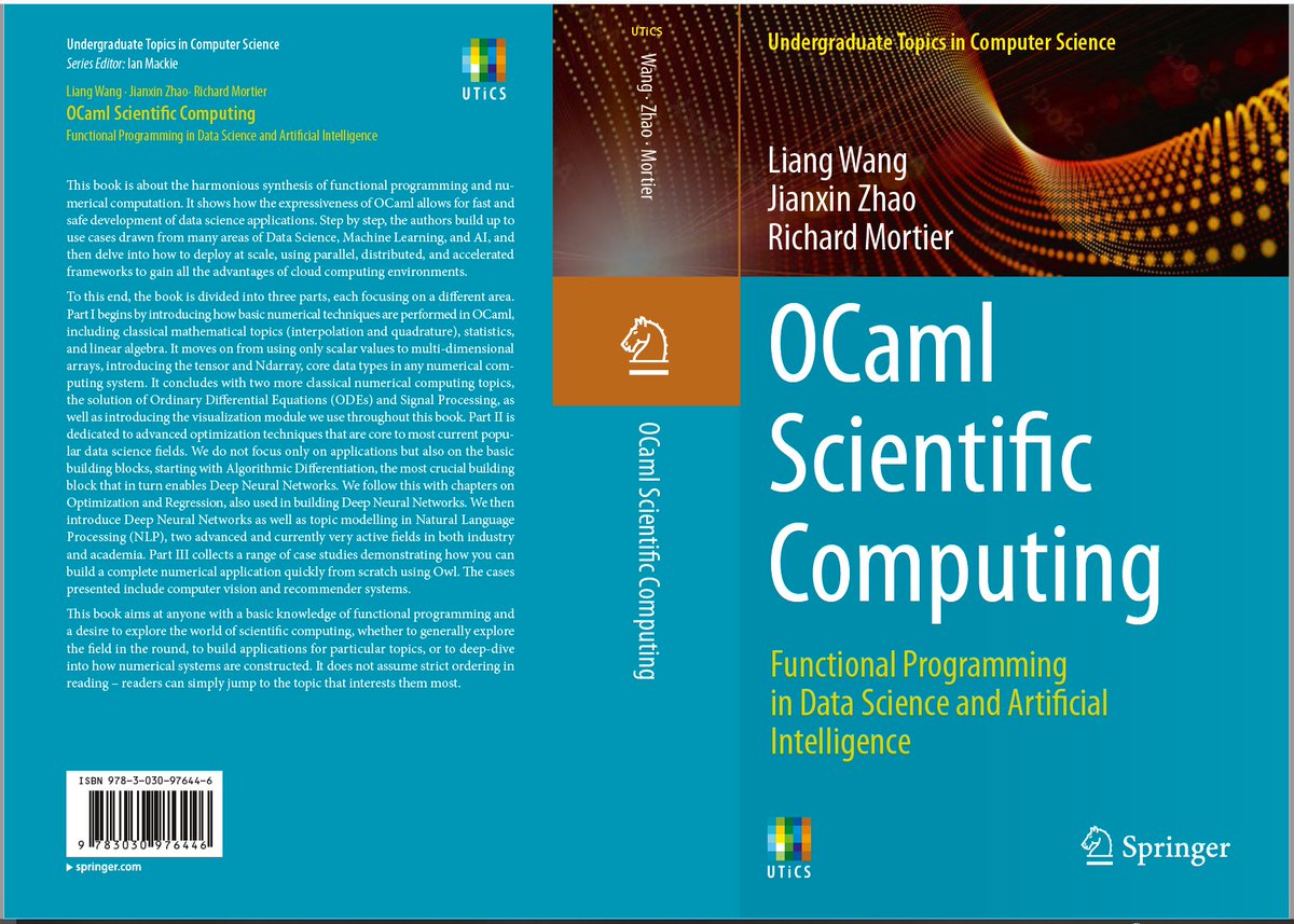 Hello <a href="/ocamldiscuss/">OCaml Discuss</a> perhaps your community might be interested in this? 

Dr Liang Wang on the publication of his new book ‘OCaml Scientific Computing’ If you’d like to know more about the book read our interview with Liang here: 

bit.ly/Ocaml
 
#OCaml #computing