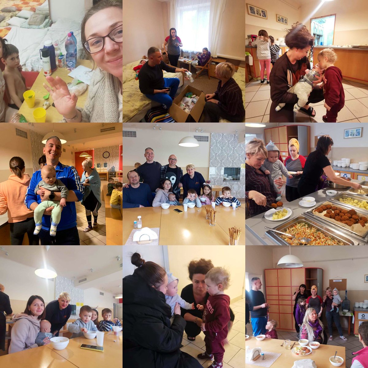 Gurudev's tweet image. As of today, 650 Ukrainian refugee families have been sheltered by the @ArtofLiving.