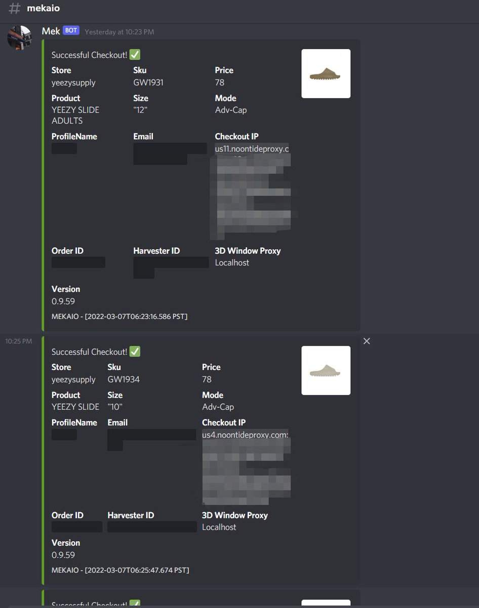 group @Porncook @Goodfellas_Club @Alerts_success2 @TheOilEdu @PulseAIO @polarchefs @TaurineNotif @SofloSupply proxy @NoontideProxies bot @GaneshBot @GaneshCooked @MEKRobotics