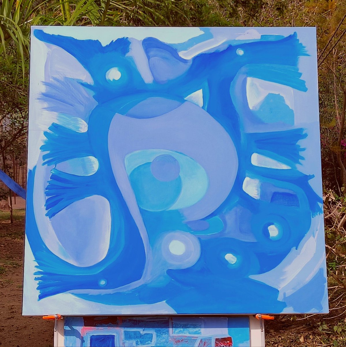 juancanfield's tweet photo. Ensamble #9 Acrílico/ tela 100X100 cm  Juan Canfield 2022  En proceso...
#pintura #Monterrey #santiagonuevoleon #sanpedrogarzagarcia #México  #arte #cultura #abstractart  #abstractpaint #art #culture https://t.co/e5DnhPMdj7