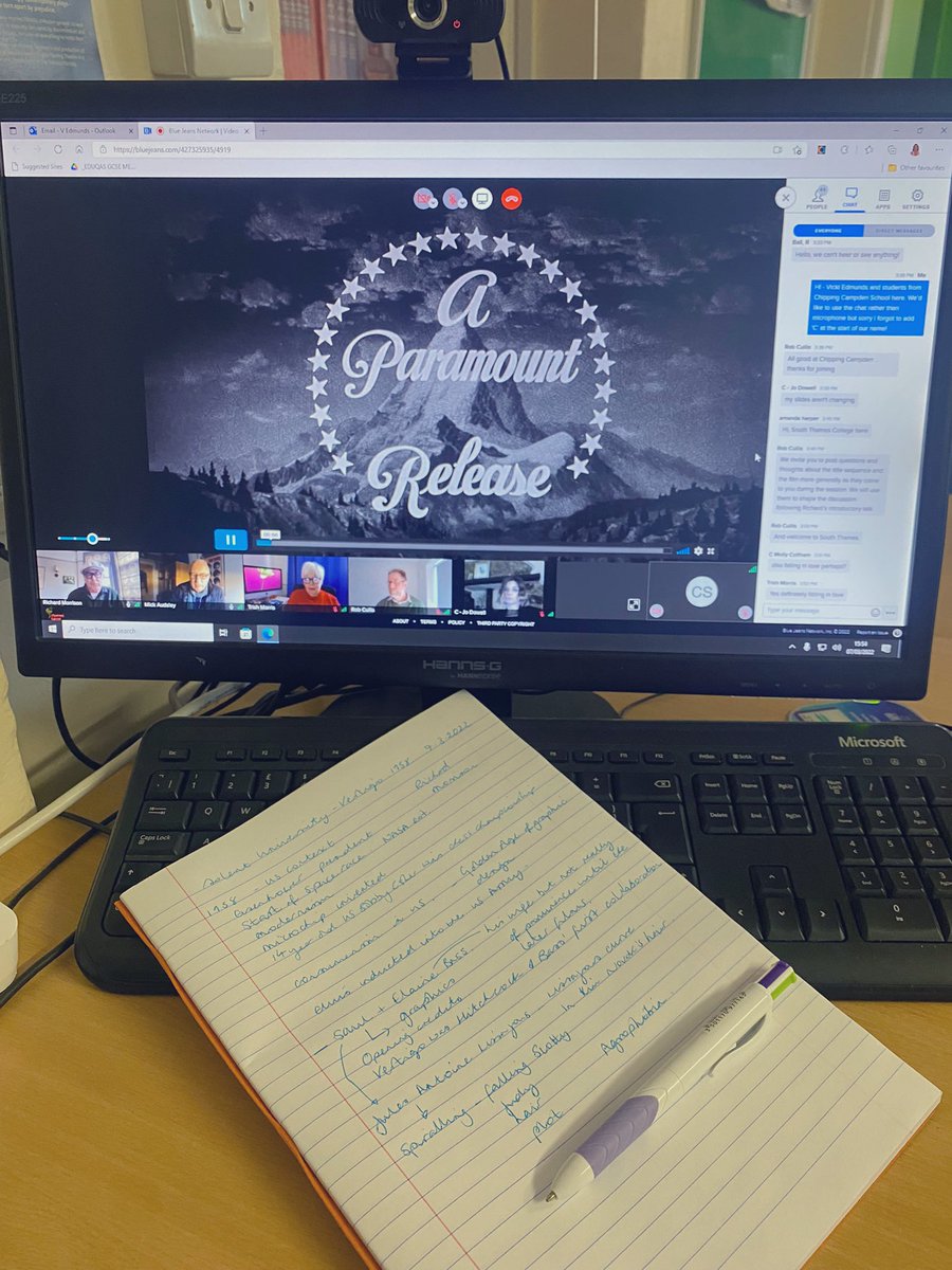 media_ccs's tweet image. Attended a really informative session on #Vertigo and the opening titles from @morrisonstudio, @SolentUni with A Level #FilmStudies &amp;amp; #MediaStudies students this afternoon. Learning about the influence of Saul Bass and Lissajous curves on the sequence. Thanks @ChannelTalent