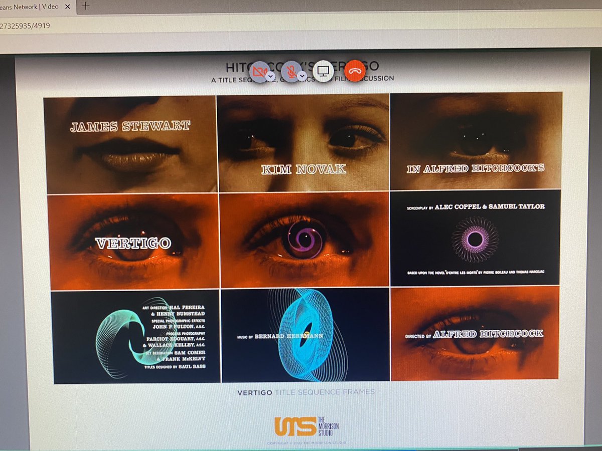 media_ccs's tweet image. Attended a really informative session on #Vertigo and the opening titles from @morrisonstudio, @SolentUni with A Level #FilmStudies &amp;amp; #MediaStudies students this afternoon. Learning about the influence of Saul Bass and Lissajous curves on the sequence. Thanks @ChannelTalent