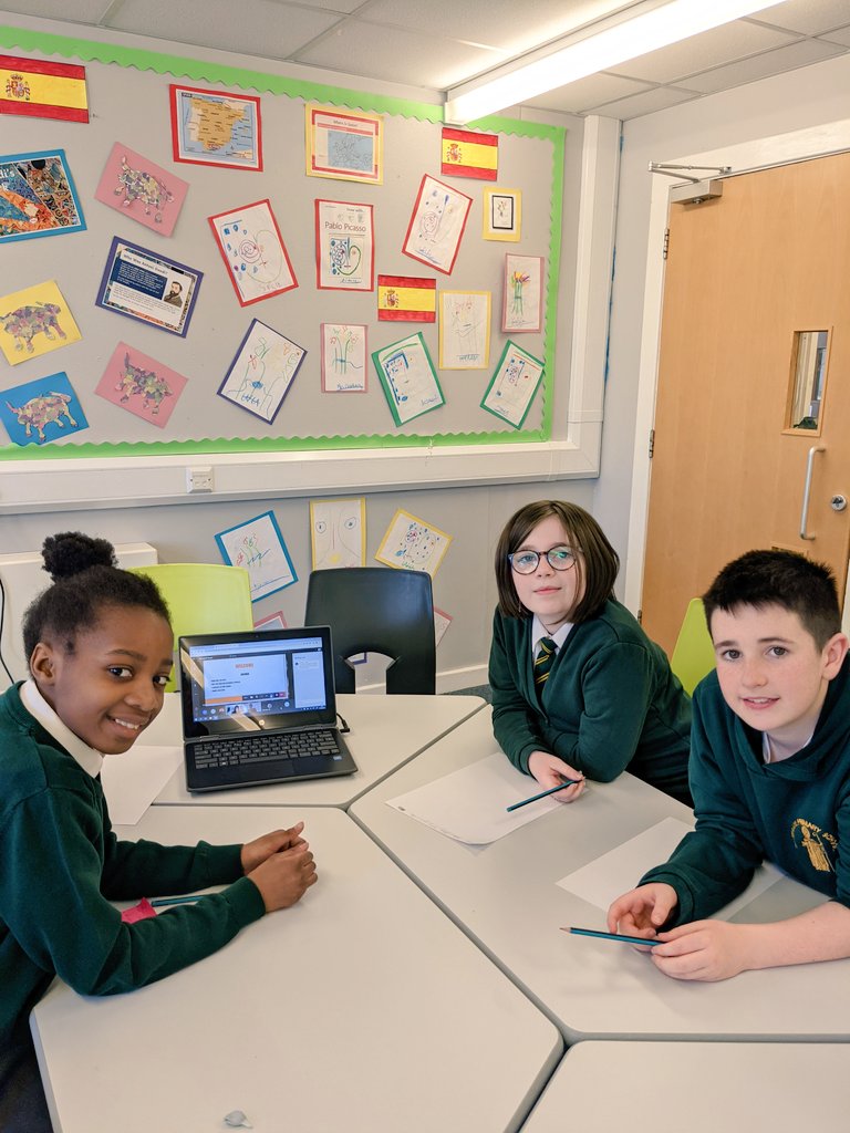 MrsDocherty1's tweet photo. @StNinianPS  HWB mini champs attending their first @WlhwbChamps meeting to discuss what is important to them and what is going well with HWB in our school. Thank you so much for representing our school and cluster so well and so positively. You are stars. 🌟 https://t.co/cI3WZyE4by