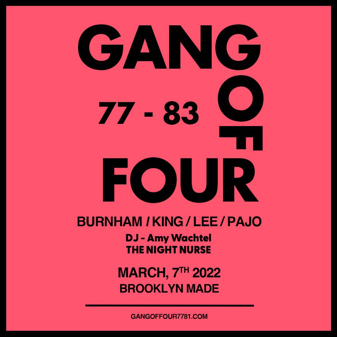 NightNurse1Love's tweet photo. ENTERTAINMENT! TONIGHT #GangOfFour #BrooklynMade #punk #punkrock #postpunk #reggae #dub #punkyreggae https://t.co/XbY1XDitzn