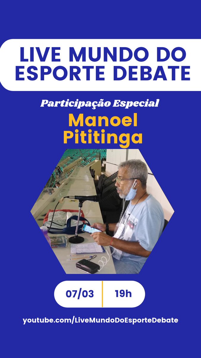 podbahea's tweet photo. A @livemundodebate #23 recebe hoje @pitimetal, setorista do Bahia da Rádio Transamérica. Vamos falar tudo sobre mais uma derrota do Bahia na Fonte Nova, e o pedido de destituição da Diretoria Executiva. É hoje, às 19h, no Canal da Live Mundo do Esporte Debate no YouTube! https://t.co/UMlmSvmpX6