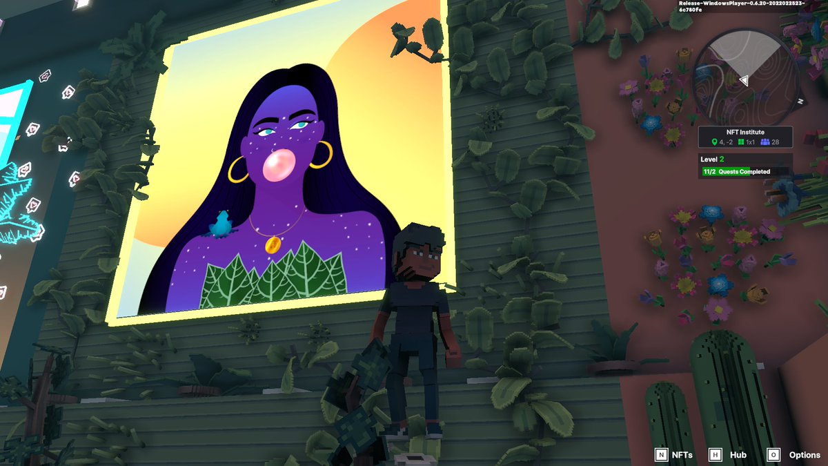 Chillsen3's tweet photo. @TheSandboxGame @worldofwomennft I just participated in the daily #SandboxAlphaS2Contest for a chance to earn up to 1,000 $SAND! Day 3 - Selfie with WorldofWomen. Check out my screenshot below! 👇 #SandboxAlphaS2 https://t.co/5AM2fwDXFh