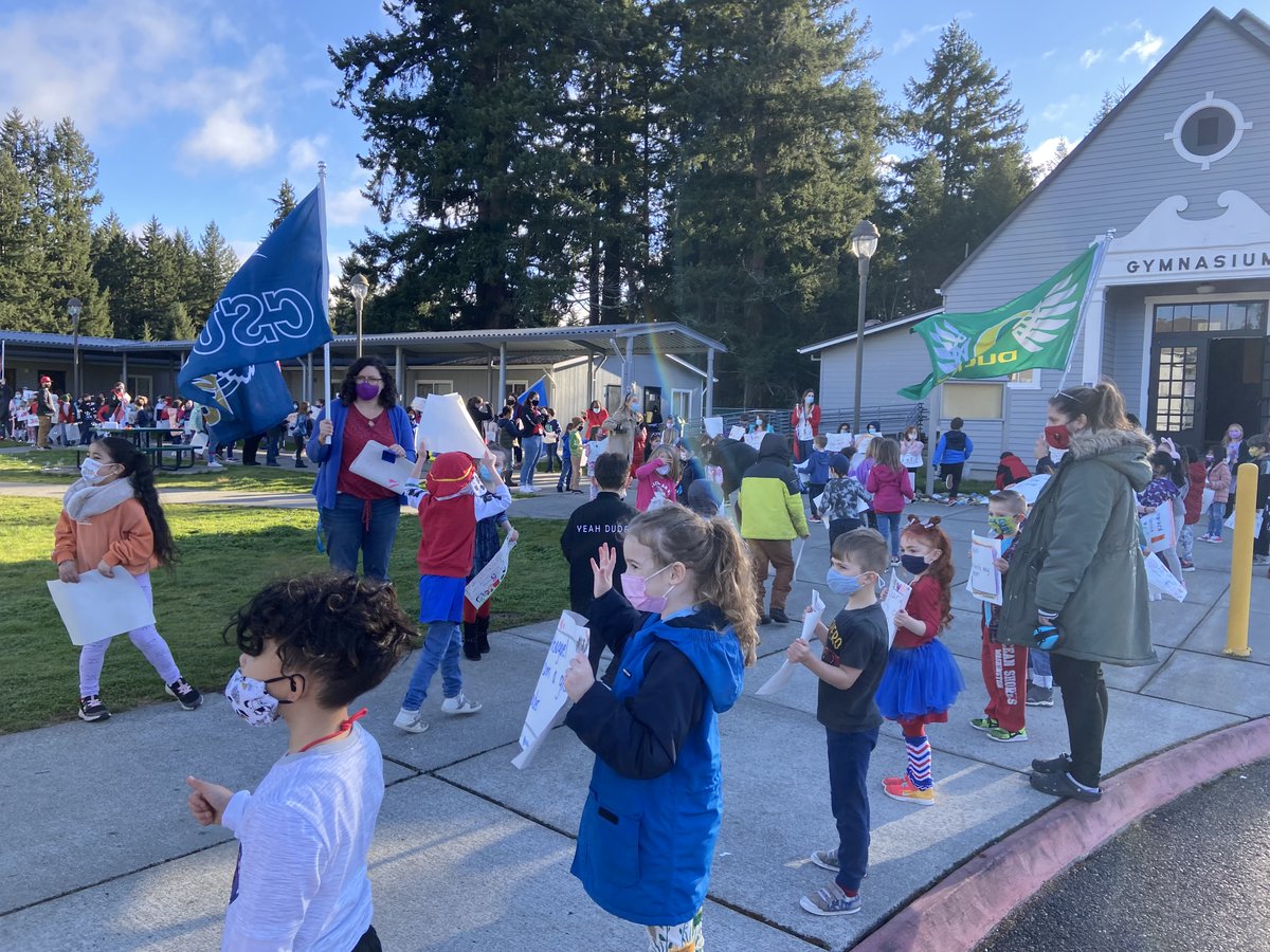 LKMSLightning's tweet photo. Our students came together for a Growth Parade celebration last week. We got to see our WHY with all the ways students have been growing. Celebrating those kid-by-kid skill-by-skill wins.CONGRATULATIONS to all our young scholars! #NEU #YCS #StudentCentered https://t.co/2bAPtpJGxi