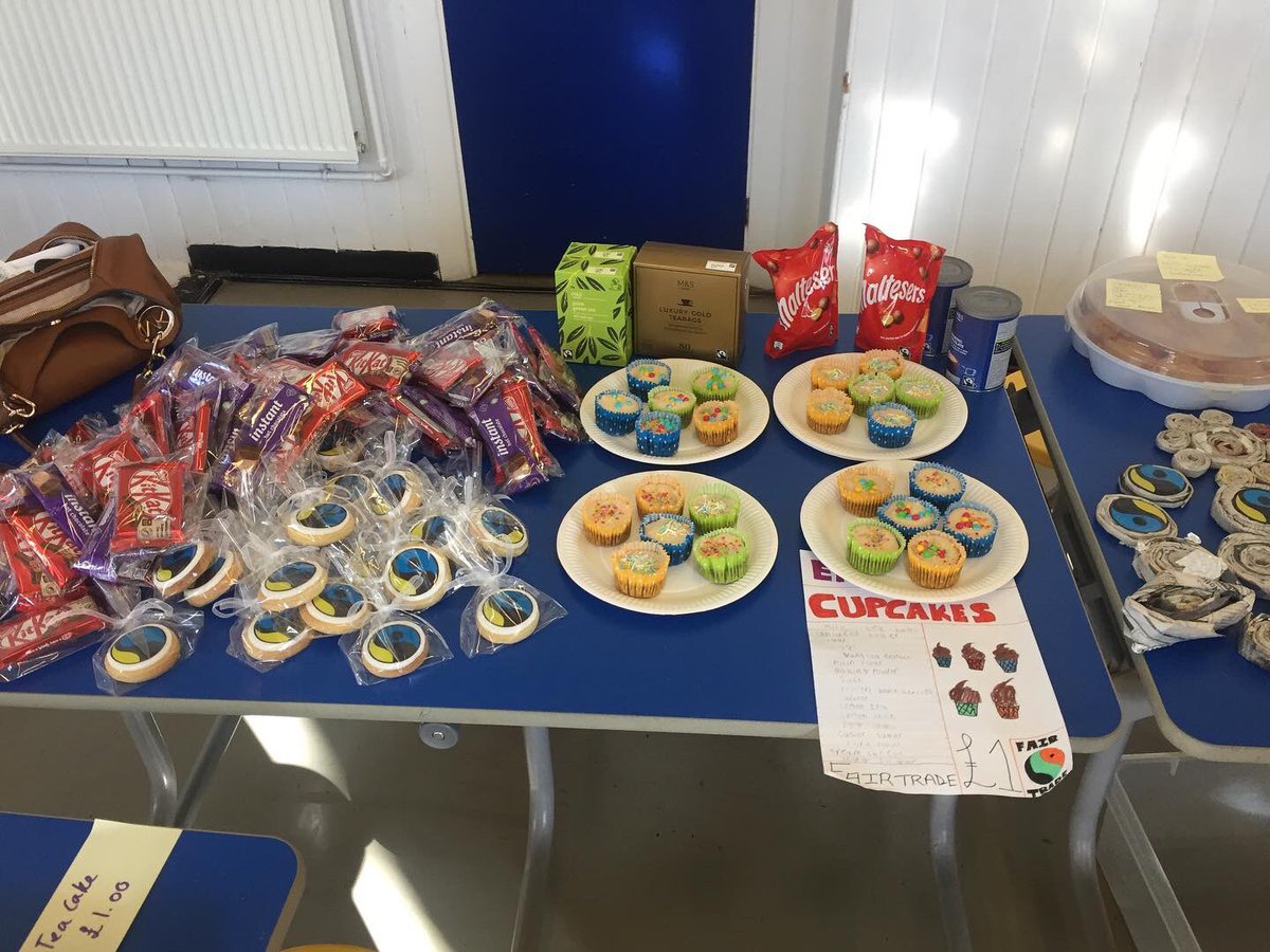 PrepBenedict's tweet photo. A FairTrade Fayre to remember! What a great team effort to support ‘FairTrade Fortnight’ as well as proceeds going to help Ukraine 🇺🇦. We are proud of the pupils and parents enthusiasm and commitment to making this a success #Ukraine #fairtradefortnight #chatsworthschools https://t.co/sisNoAGHJL