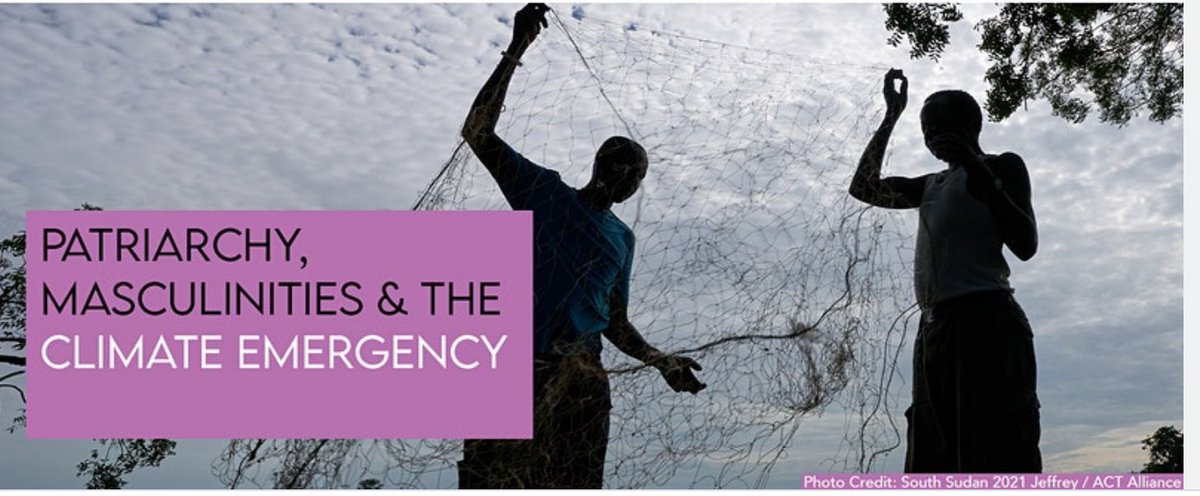 ACT is pleased to co-sponsor the following parallel event at the 66th Status of Women.  

Tues, 15th March, 10-12 EDT: Patriarchy, Masculinities and the Climate Emergency 

Register here : eventbrite.com/e/patriarchy-m…

#CSW66  #ACT4Climate