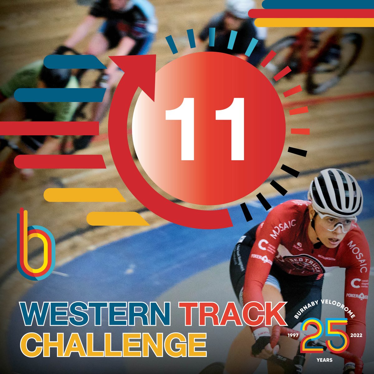 Eleven more days until our Western Track Challenge from March 18 - 20th, 2022 -> registration + more info on our website burnabyvelodrome/racing/wtc 

📸 Filip Funk