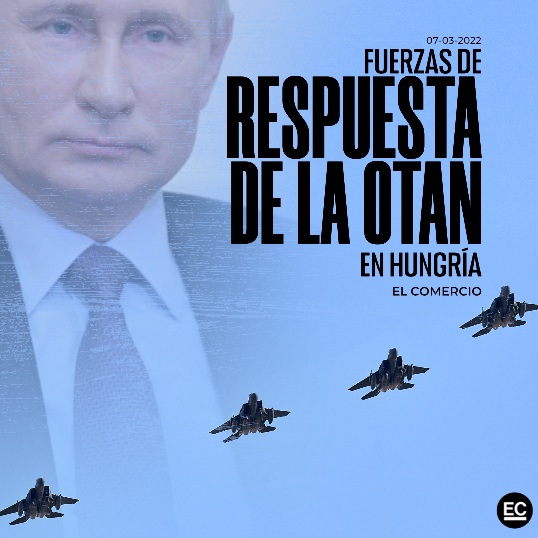 elcomerciocom's tweet photo. El Gobierno de #Hungría permite a la #OTAN el uso de su espacio aéreo por invasión rusa sobre #Ucrania » https://t.co/nXpRNL4VPf https://t.co/0OGpJMjQGF