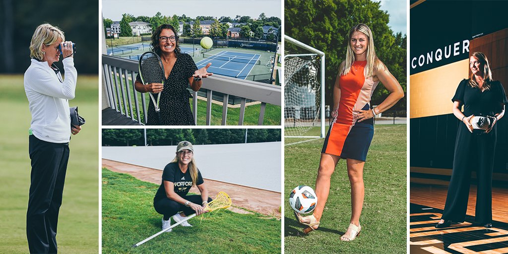 woffordcollege's tweet photo. For #WomensHistoryMonth, we're celebrating some of Wofford's top leaders — our female coaches. These women mentor, lead, balance and inspire. They all share a commitment to their players and a belief in the college's student-athlete model. Read more: https://t.co/CPfPA0tonY https://t.co/CJHTJWR6cE