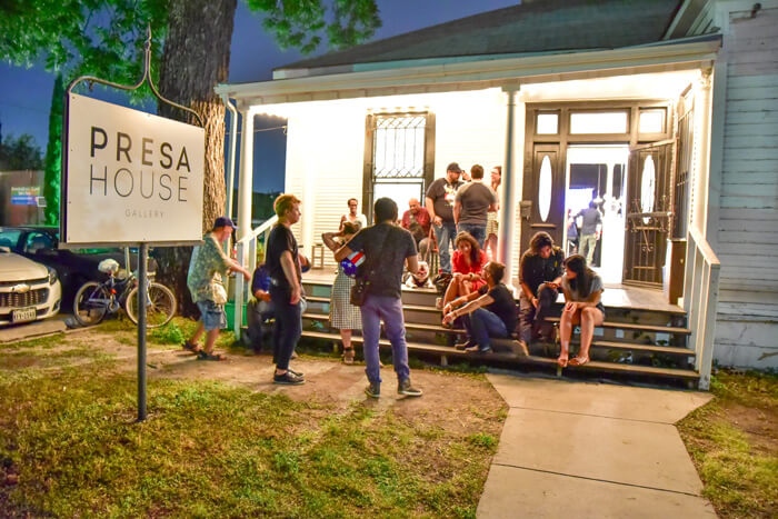 JCvanRyzin's tweet photo. The Sightlines Questionnaire: Rigoberto Luna of Presa House Gallery, @presahouse The DIY arts space in San Antonio is now a fixture of the city's contemporary art scene https://t.co/e9v3yu0w38 #satx #sanantoniotx #artistspaces #artgalleries https://t.co/4b7f9JE1zL