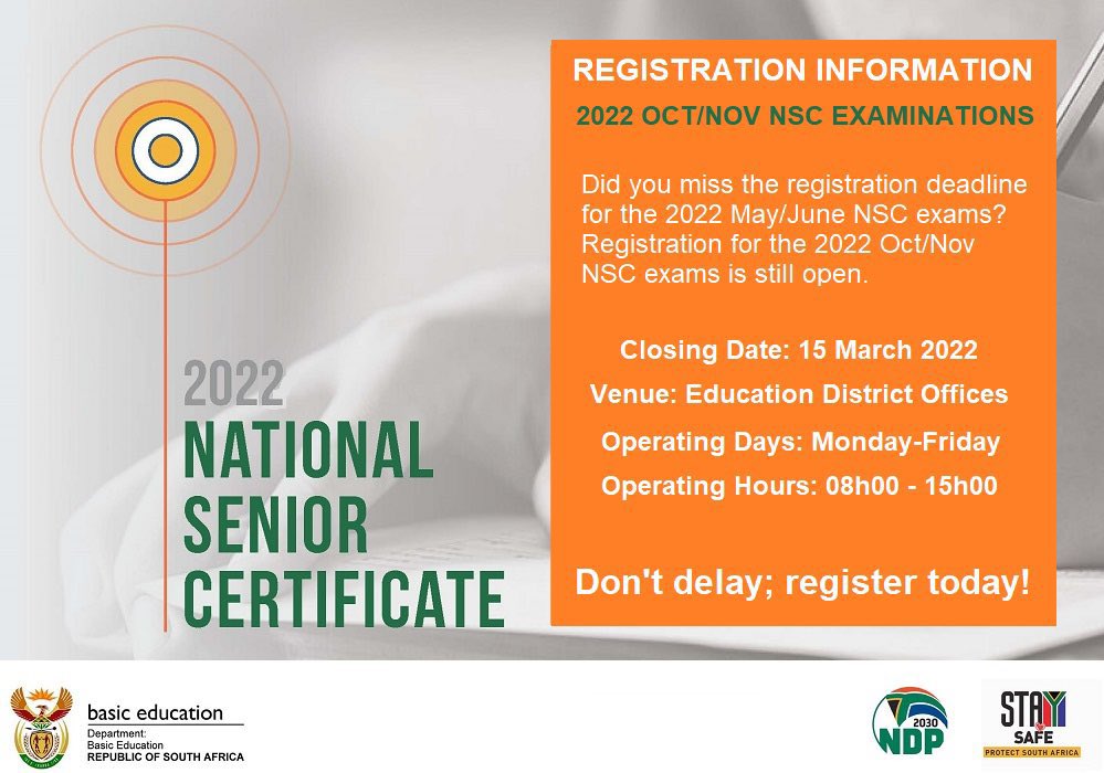 Gauteng Department of Education on Twitter "Did you miss the