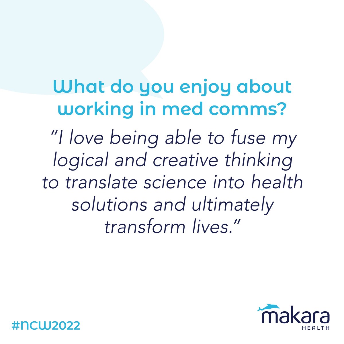 ⭐National Careers Week ⭐

Meet Gina a Scientific Engagement Director here at Makara Health. 

Gina got into #MedComms after completing her PhD. 

The possibilities are endless…  

#NCW2022 #MedComms #HealthCareComms #CommsCareers <a href="/NationalCareers/">National Careers</a> <a href="/CIPR_Global/">Chartered Institute of Public Relations</a>
