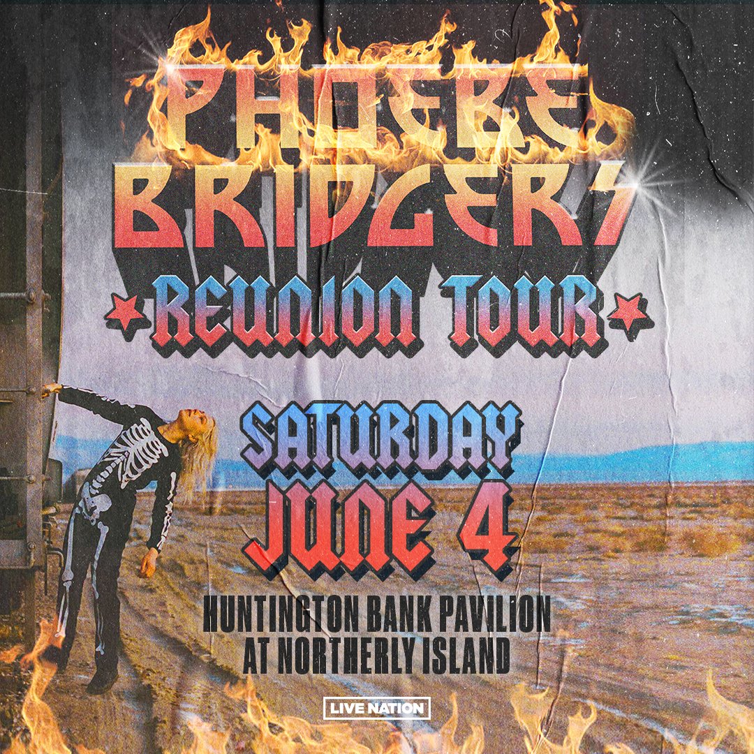 HuntBankPav's tweet photo. NEW SHOW ANNOUNCEMENT 🔊 @phoebe_bridgers is coming on Saturday, June 4! Register NOW for access to tickets through Verified Fan: https://t.co/kulj1KJOEl https://t.co/iiu3Fe68m6
