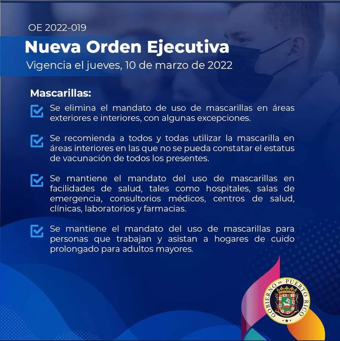 Kevin_Cage_'s tweet photo. March 10th, no more mask mandates in Puerto Rico in most places.

No more vax passports or travel forms at airport. 

I'm not vaxxed anyway 

Finally 👏👏👏 https://t.co/s18mK1h5kX