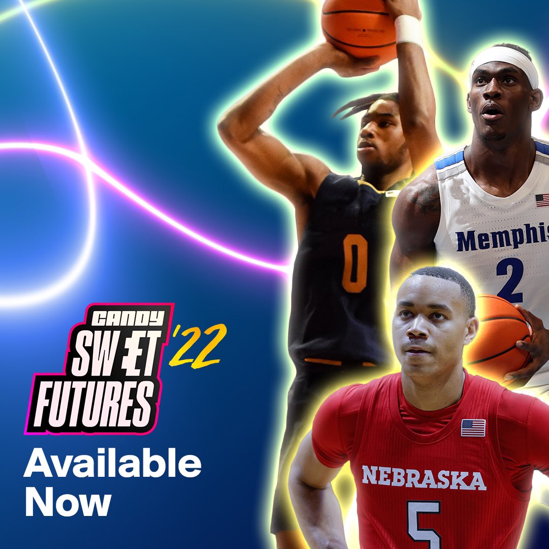 Candy Sweet Futures Basketball is officially 𝗟𝗜𝗩𝗘⚡️

Collect NFTs featuring our first 3 future stars 𝗡𝗢𝗪 ➡️ bit.ly/3Cj22D8