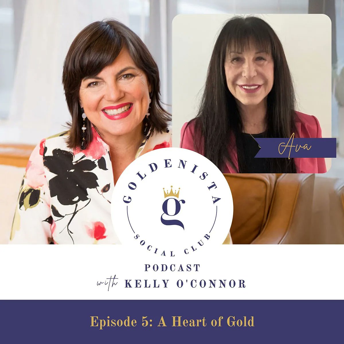 #GoldenistaSocialClub Podcast, Ep 5 | Ava went misdiagnosed and almost died, only then to receive a heart transplant. Hear how her life path has created hope for so many. She’s one of the most inspiring people you could meet >> buff.ly/3MstDq8