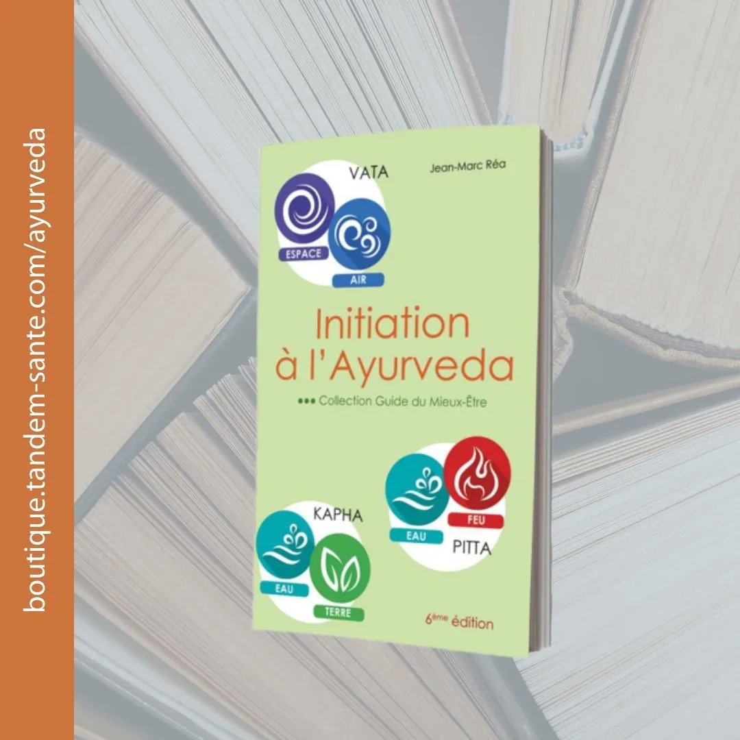 TandemSante's tweet photo. Tandem Santé vous propose de consacrer cette semaine à la lecture avec une sélection d'ouvrages à (re)découvrir. 

Héritée de l’Inde ancienne, l'Ayurvéda est pratiquée depuis près de 5000 ans. 
Initiez-vous à cet art de vivre avec cet ouvrage : https://t.co/wgcWHMv5rn

#Ayurveda https://t.co/QPc0FBxbCi