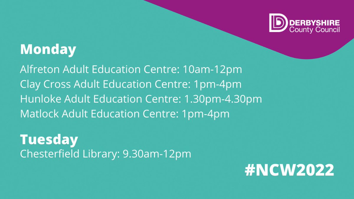 Derbyshire Libraries tweet media
