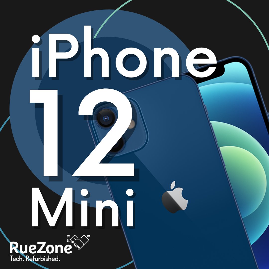 rue_zone's tweet photo. Stay up to date on a budget with the iPhone 12 Mini, Professionally Refurbished at https://t.co/7NAbJByMcp

#iphone12mini #iphone #apple #iphonemini https://t.co/IfbXQklve9