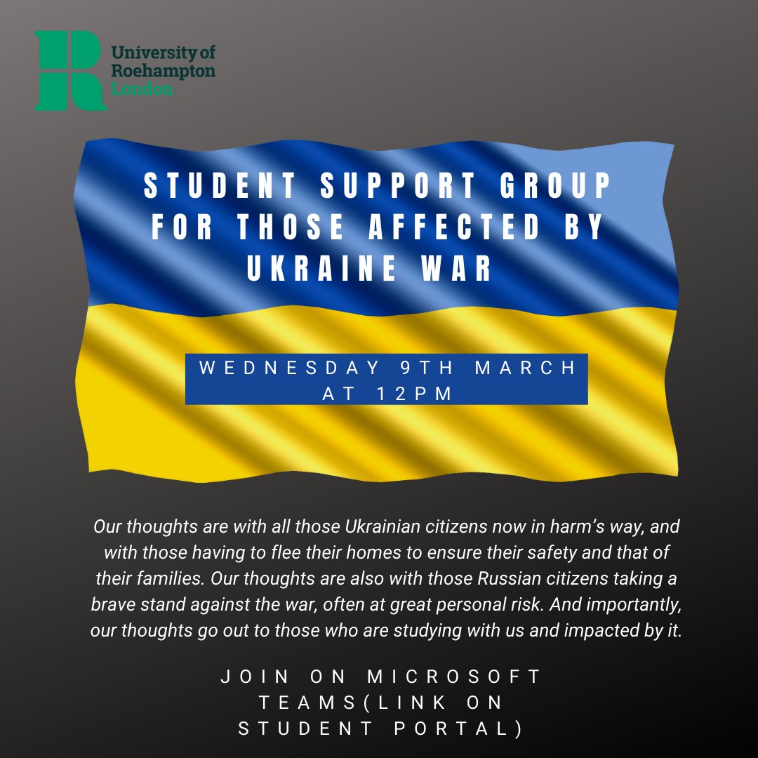 Student Wellbeing (@roesupport) on Twitter photo 