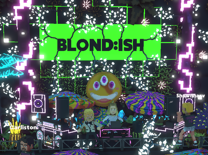 CryptoBerkan's tweet photo. @TheSandboxGame @blond_ish I just participated in the daily #SandboxAlphaS2Contest for a chance to earn up to 1,000 $SAND! Day 2 - Dance with Blond:ish. Check out my screenshot below! 👇 #SandboxAlphaS2 https://t.co/uUDsyymfli