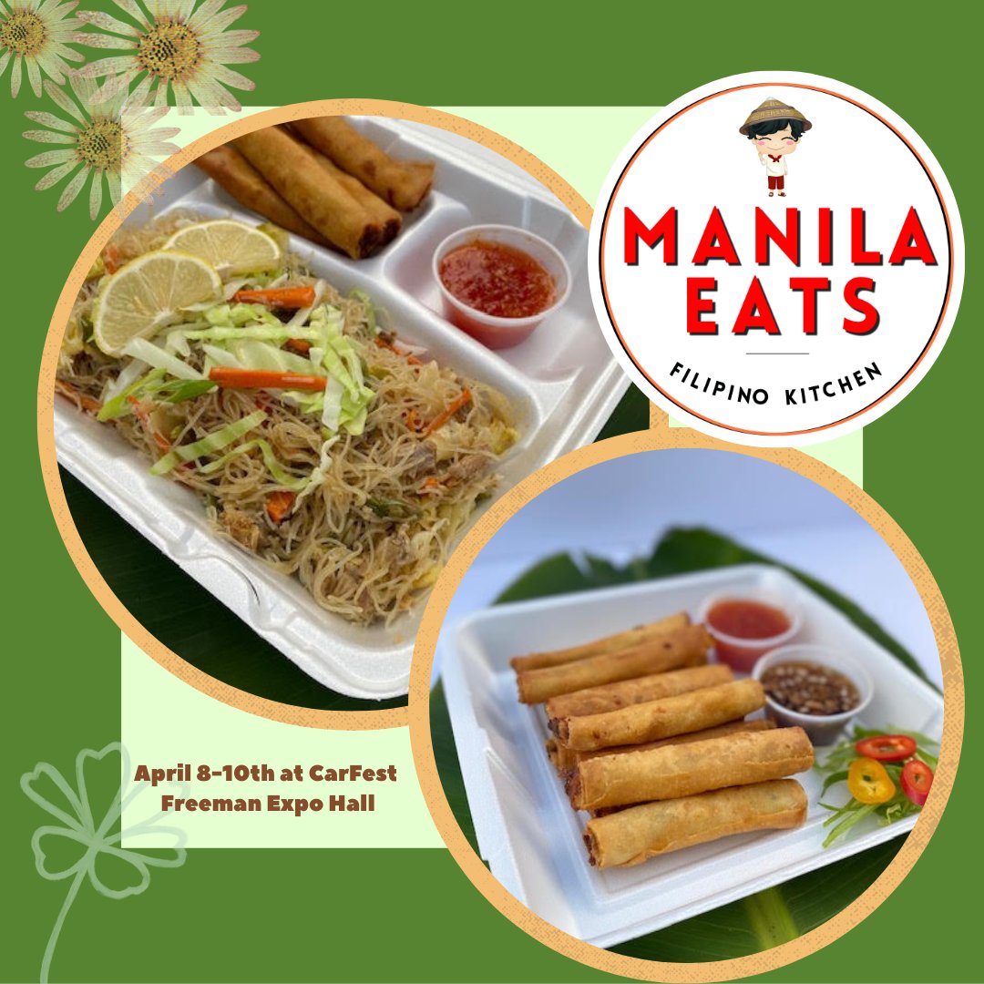 Do you want to try authentic Filipino street food?
Visit Manila Eats at CarFest April 8th to 10th and try some of the best Filipino food in town 😋 😋 
#sanantoniotx #foodie #familyevent #instagood #travel #cars #food #foodgrams #freeeventssa #love #carsofinstagram