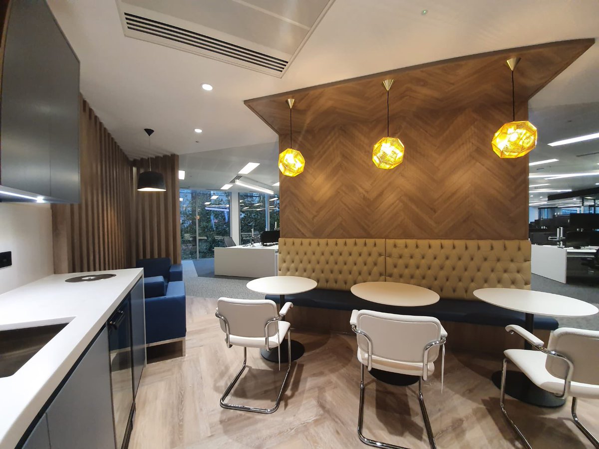 cap_powerdata's tweet image. Completed Project!

Great effort by the team at Capital Power &amp;amp; Data for main client Saudi Aramco 

Installing the Power, data and lighting at their Portman Square Offices. 

#power #data #interiorfitout #electricalcontractor #lighting