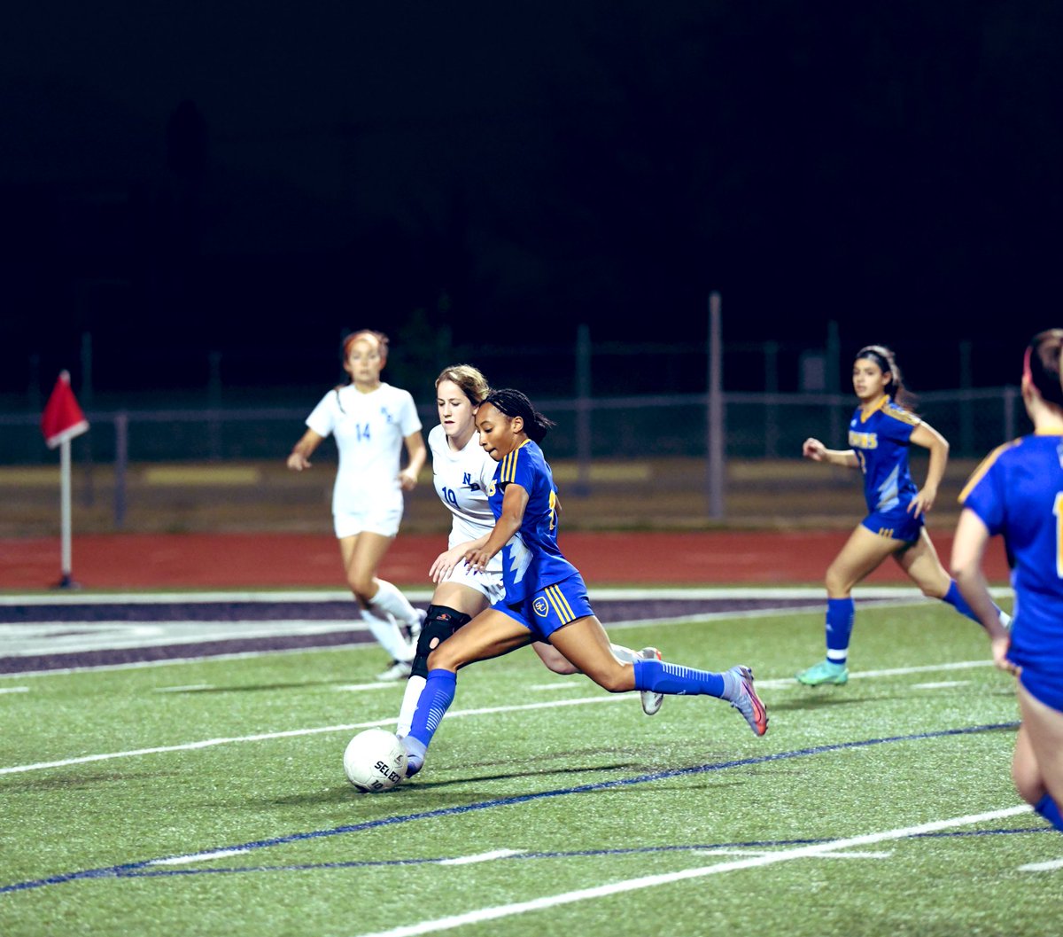 Friday night Sanai Stewart broke the Lady Buff’s seasonal record of goals scored! She now sits at 27 with two district games left. Previously this record was held by Mya Sheridan and Destiny Davis. Congratulations and keep grinding <a href="/sanaistew/">Sanai Stewart</a> ! #GoBuffs 💙💛