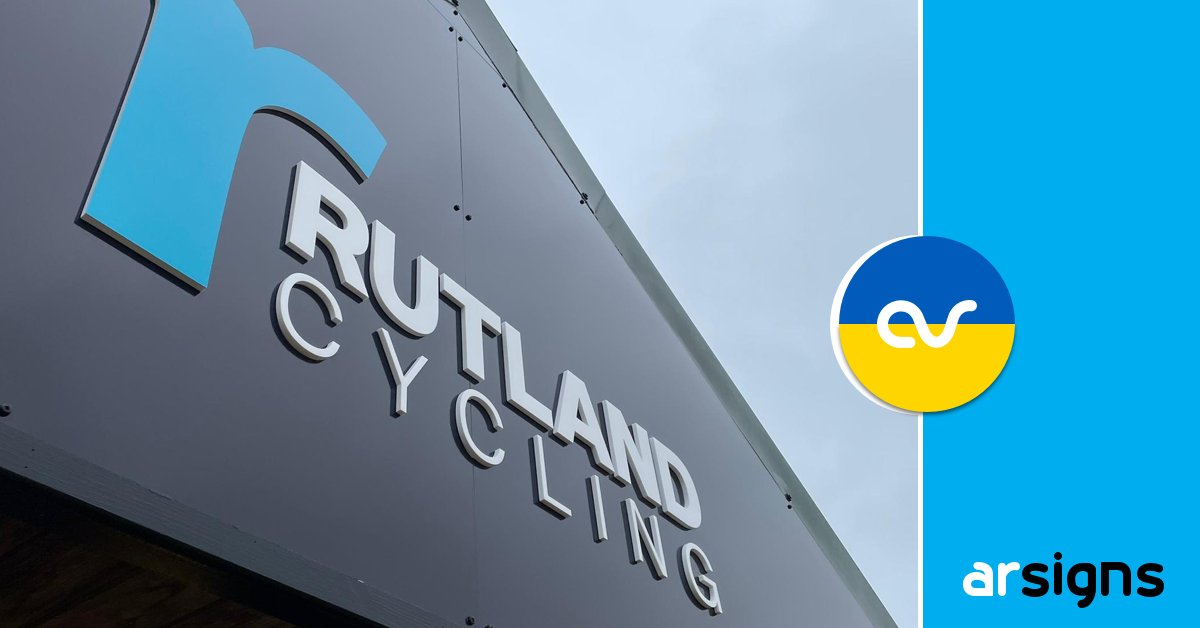 ArSigns's tweet photo. From #Rutland to #Nottingham, #Cambridge to #Whitwell, we've been working with @rutlandcycling for over 10 years. It's great to be back working with them, this time for a #signage refresh in #Grafham. Always proud to see a fellow Rutland company doing so well!
#oakhambusiness https://t.co/CNcIrfs6pq