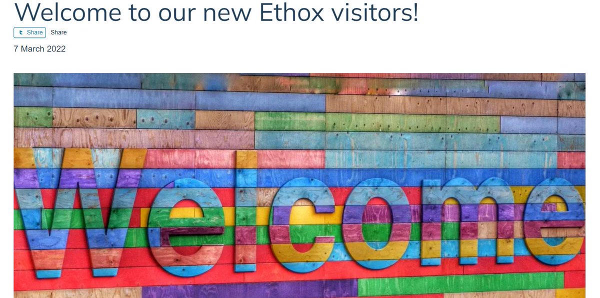 A very warm welcome to our new Ethox visitors - we are looking forward to joint learning and collaborations! <a href="/phaikyeong/">Phaik Yeong Cheah</a> @DrMikeMartini <a href="/peckhamrights/">Peckham Rights!</a> Vittoria Porta 
ethox.ox.ac.uk/news/welcome-t…
@WEH_Oxford <a href="/Oxford_NDPH/">Oxford Population Health (OxPop)</a>