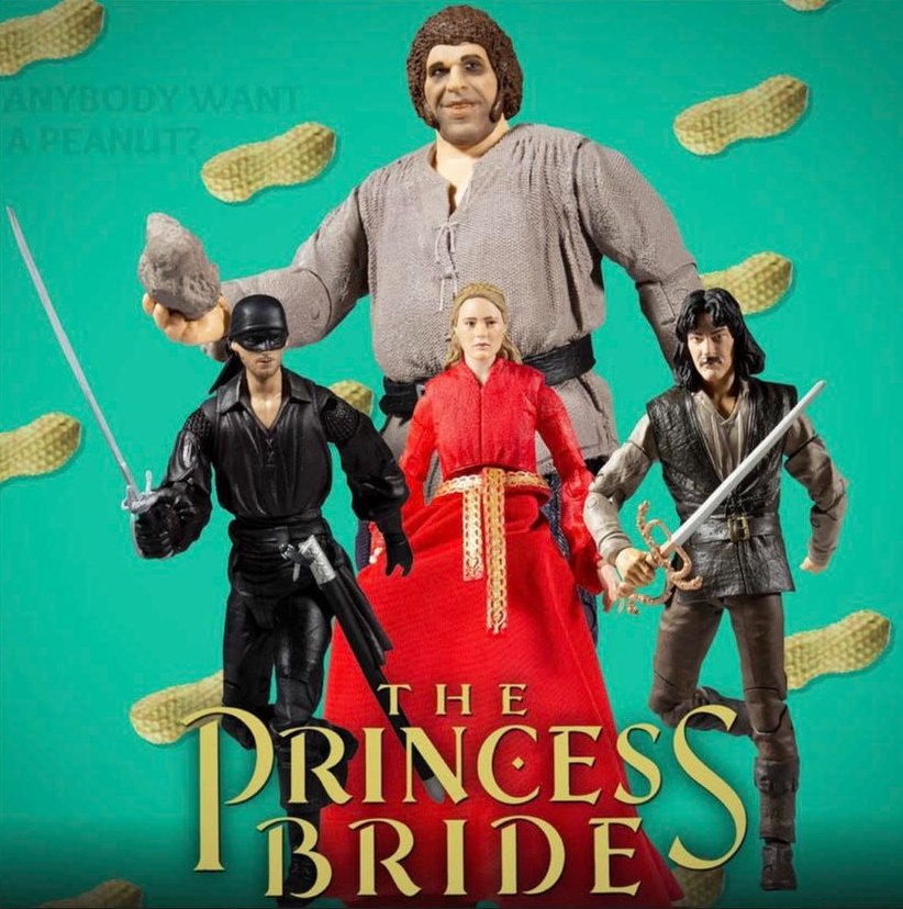 DorksideBoro's tweet photo. "#Inconceivable!"
#McFarlaneToys 1st Wave of #ThePrincessBride are In Store @theavenueboro! Including #Westley; #DreadPirateRoberts, #PrincessButtercup, #InigoMontoya, &amp; #Megafig #Fezzick! #PreOrder #AsYouWish!

#dorksidetoys #andrethegiant  #actionfigures #mcfarlane #toystore https://t.co/gScHLeGy43