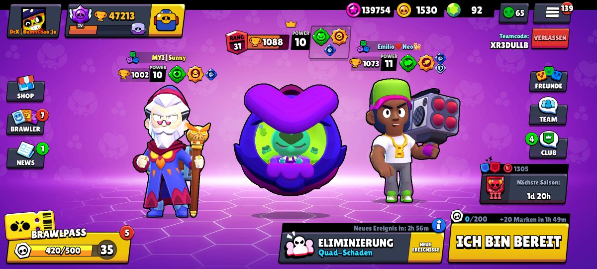 Sigh... Why am I doing this? 🥲
<a href="/DamnChaotix/">DamnChaotix</a>'s Eve 0-1088, Top 9 global, 9 losses

ggs, it was actually a lot of fun 😋❤️

#BrawlStars