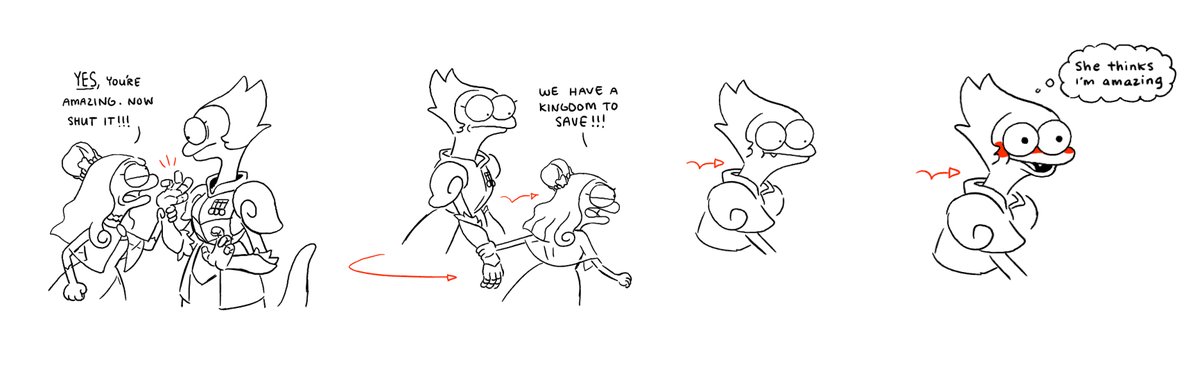 raebits's tweet photo. here have this little margin comic I did when first reading the true colors script https://t.co/JclQTmdoWQ