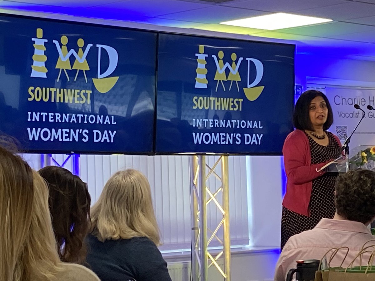 A special heartfelt thanks to our speakers. Sarah Brown sharing her experience of living in Ukraine &amp; Nastya speaking to us from her devastated village in Ukraine. We also heard from @DallasLorna urging us to review our own biases &amp; <a href="/ShivaneVeena/">Veena Shivane</a> on being a female #engineer