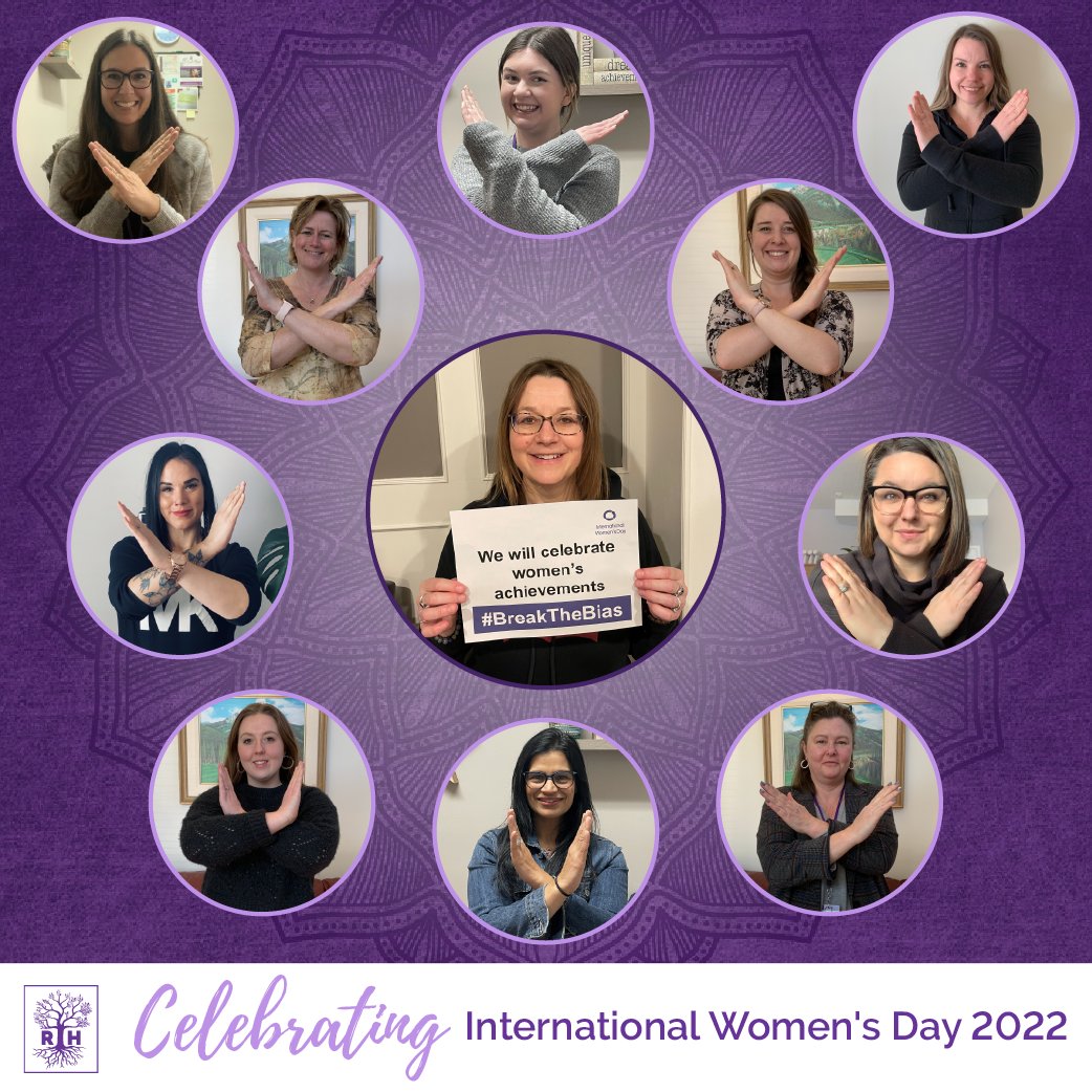 It's International Women's Day! We will #BreakTheBias by celebrating women's achievements - celebrating what we all bring to the team, as well as celebrating our residents/clients &amp; the achievements they make every day to overcome the abuse in their lives. internationalwomensday.com/Theme