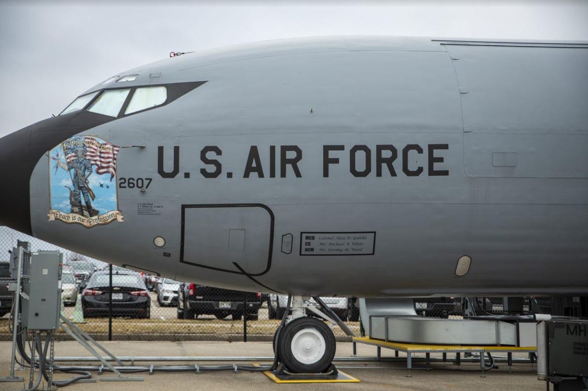 AFResearchLab's tweet photo. A KC-135 joined the training tools of #USAFSAM's Enroute Care Training Department bearing the names of Col. Alan D. Guhlke, Mr. Jeremy Ward and Mr. Michael B. White!
Their expertise in the medical evacuation field more than garnered this incredible honor.
#AFResearchLab #711HPW https://t.co/WDozFqBuNi