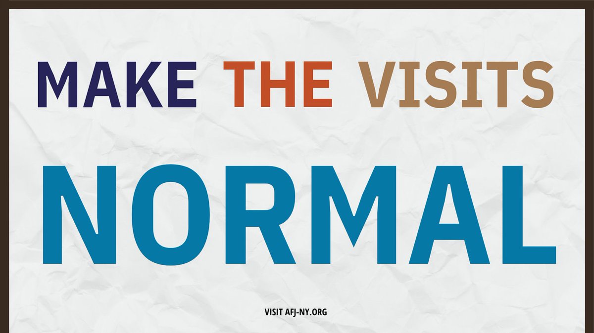 Mandates are being lifted all over the state, but our incarcerated loved ones are still under strict guidelines when it comes to visitation. We know these restrictions negatively impact everyone involved. 

We ask <a href="/NYSDOCCS/">NYS DOCCS</a> to make the visits normal!