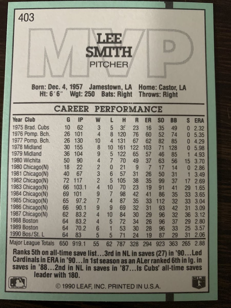 ImJimR87's tweet photo. #RandomBaseballCard https://t.co/QO9zkZPfiW