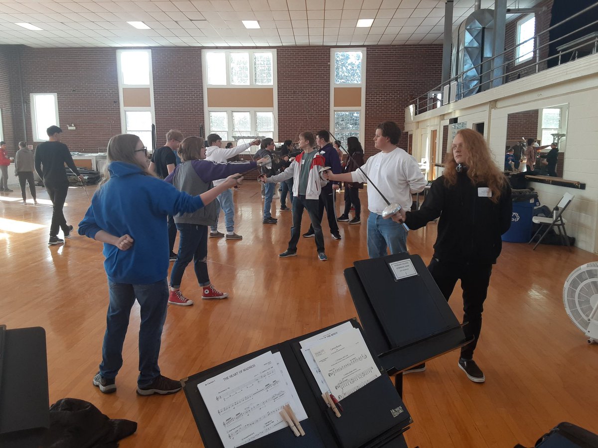 We had a great day at the Sterling College theatre workshops and matinee of Legally Blonde! Great energy from the talented cast and crew. Our students took classes in stage combat, dancing, costumes and wigs, improv and acting. <a href="/USD265_GHS/">USD265_GoddardHS</a> <a href="/Goddard_Media/">GHS Media</a>