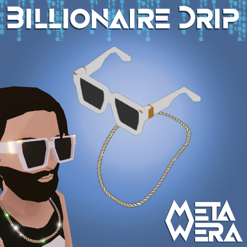 GRAB A PAIR OF BILLIONAIRE SHADES AND NECKLACE ON THE MARKET NOW!!! 
*PRICE INCREASE EVERY 10 SALES*

market.decentraland.org/contracts/0x0b…