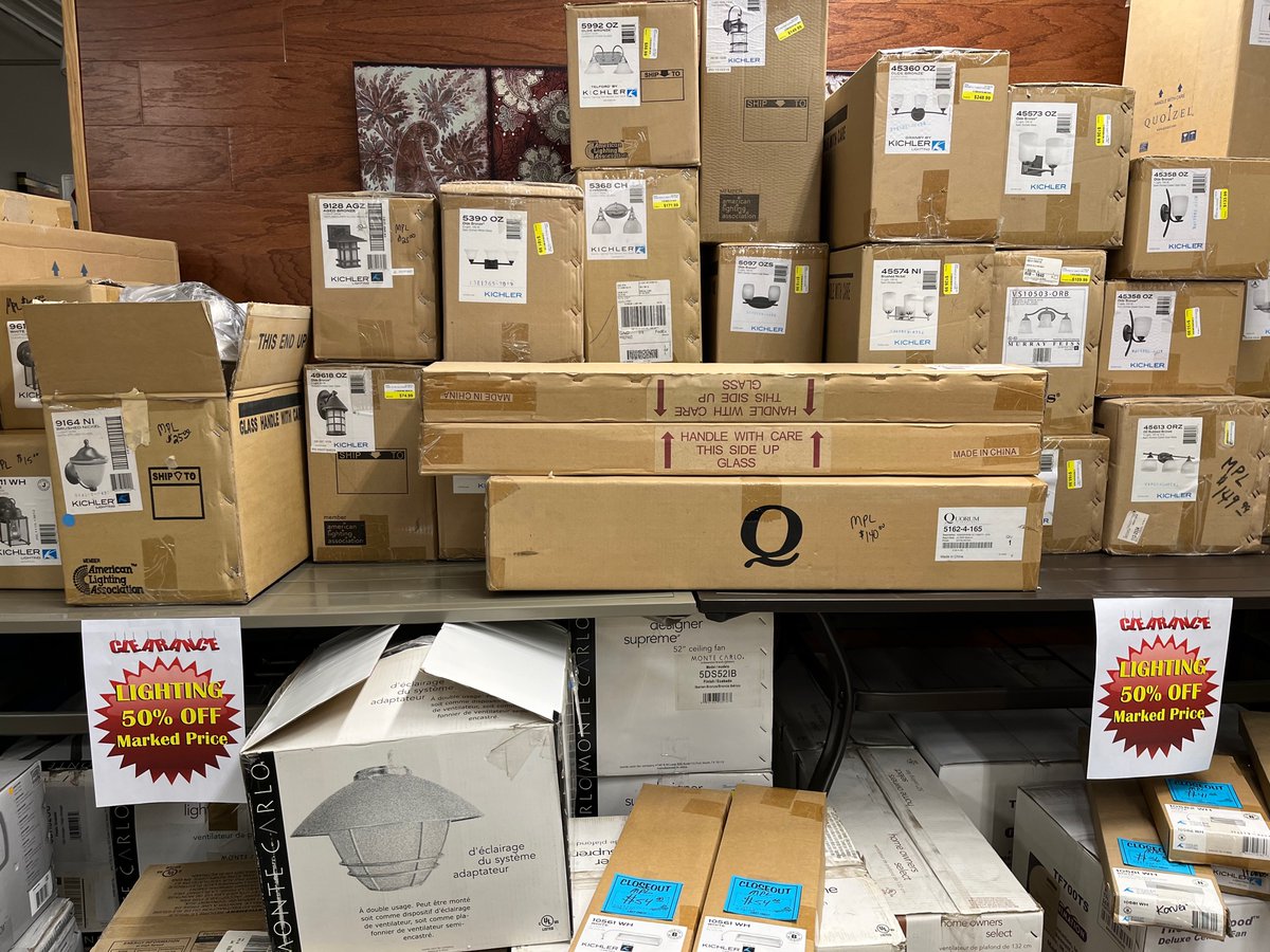 HomeFergus's tweet image. Stop by for 50% off marked prices on dozens and dozens of indoor/outdoor lights.  Stop by early for best selection. #shoplocal #lightofmylife #hardwarehank #SpringCleaning!