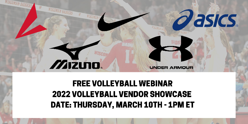 It's never to early to start thinking volleyball.  See what 2022 has to offer product wise from these top brands!  Register here and tune in on Thursday, March 10th at Noon central.  bsnsports.com/ib/vbshowcase #bumpsetspike #volleyball #free