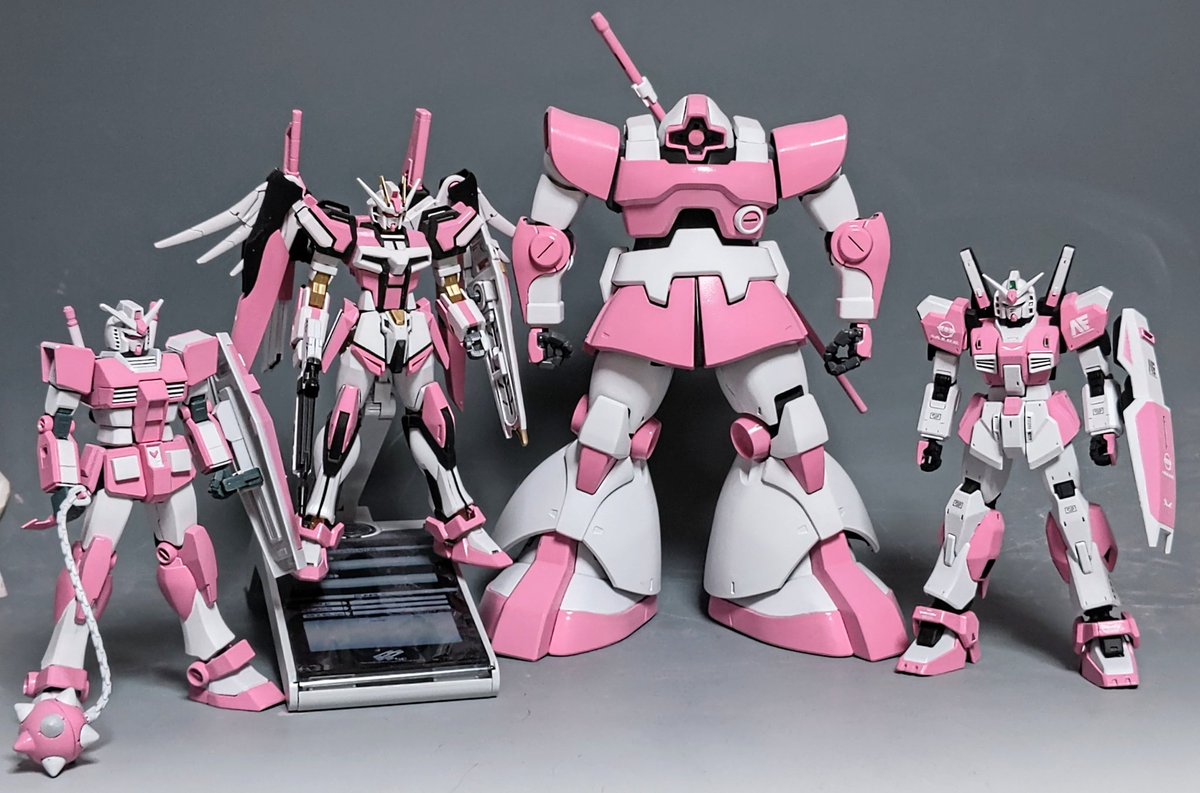 Rev S Tweet My Plamo ピンクのプラモが多いです 30mm ガンプラ Trendsmap