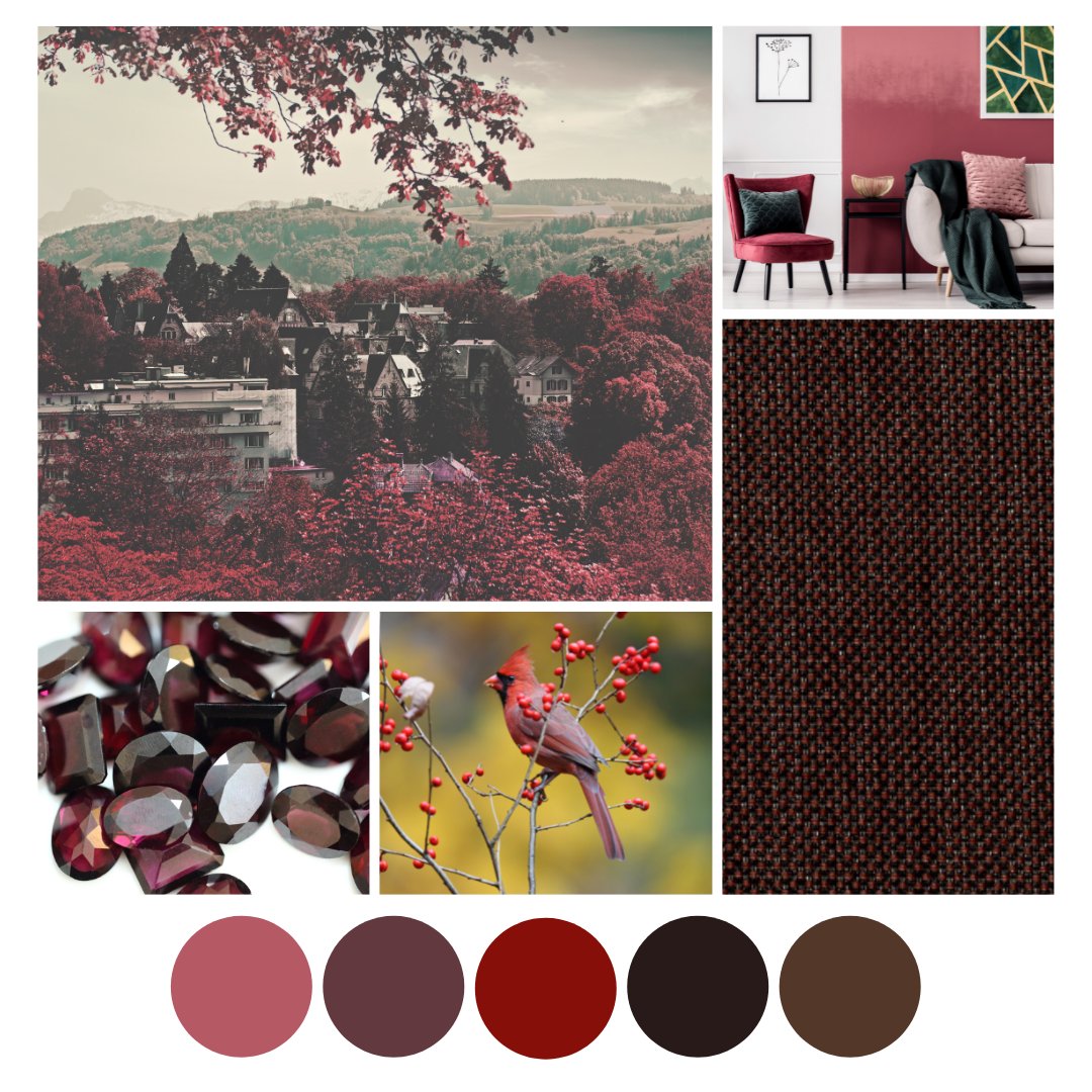 it's the [new] hues for us ❤️

Featured Fabric: Natté™ in Charcoal | Garnet

Order FREE samples at MermetUSA.com!
