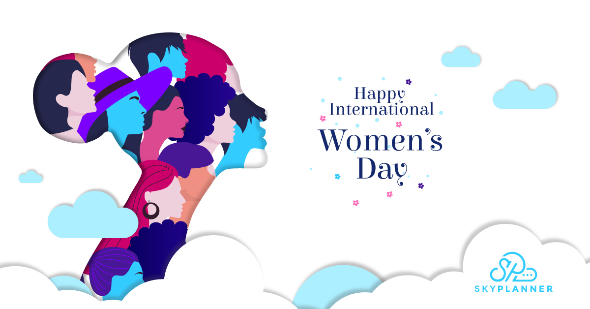skyplanner's tweet photo. You are the perfect image of a tenacious, intelligent, passionate and dreamy woman. For this reason, the #SkyPlanner team wish you a happy International Women's day! https://t.co/YPNBedElKe