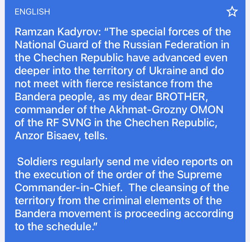 juliaskripkaser's tweet image. Ginger microterrorist Kadyrov continues to make some kind of mating calls about his glorious operations in Ukraine except these guys have been making their scary videos from the same place all day which I’m not even sure is in Ukraine (video below)