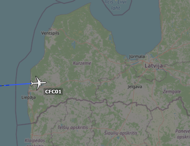 DolphIntel's tweet photo. Justin #Trudeau heading for Riga it seems. https://t.co/VyLpiwyUHo